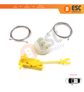 Renault Trafic MK2 Vivaro Primastar 2001-2015 7700311820 İçin Elektrikli Ön Sol Cam Kriko Tamir Seti
