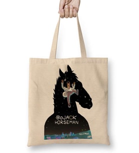 BoJack Horseman Bez Çanta Uzun Saplı