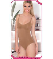Ten Kadın Askılı Body Korse Yüksek Bel Toparlayıcı S-XL 2012