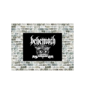 Behemoth Satanist Ahşap Tablo