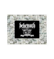 Behemoth Satanist Ahşap Tablo
