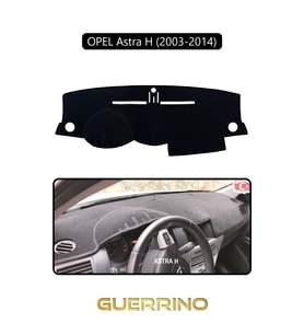 OPEL Astra H (2003-2014)TORPİDO KORUMA HALISI SİYAH KENAR