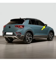 VW T-Roc 2022-2025 Sağ Dış Dikiz Ayna Camı Isıtmalı 2GA857522G