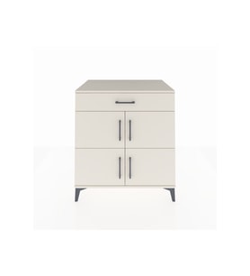 Kronos Şifonyer 3 Raflı Tek Çekmeceli 4 Kapaklı 88x59x96 Aytaşı-Aytaşı