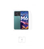 POCO M6 PRO FULL BODY ÖN, ARKA VE YAN TAM KAPLAMA KORUYUCU POLİÜRETAN FİLM
