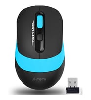 A4 TECH FG10 Kablosuz 2000dpi Optic Siyah/Mavi Mouse