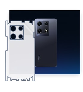 SChitec Infinix note 30 pro Uyumlu Fullbody Arka Kaplama Hidrojel Koruyucu Film