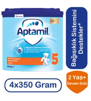 Aptamil Devam Sütü 5 Numara 350 gr 4 lü Paket