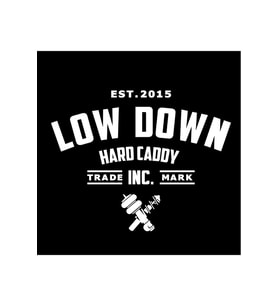 Low Down Hard Caddy Arka Cam Sticker 40*31 Cm