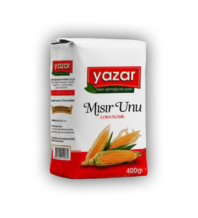 Yazar Mısır Unu 400 Gr X 10 Paket (Glutensiz)