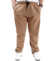Mode XL Büyük Beden Erkek Eşofman Altı Classic 3 İp 11103 Sütlü Kahve