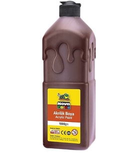 Nova Color Akrilik Boya 500Ml Kahverengi