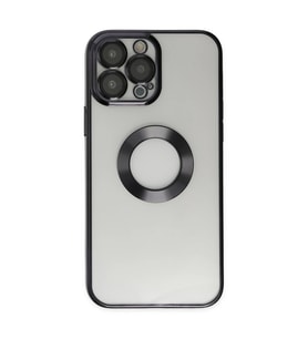 Apple İphone 14 Pro Kılıf Slot Silikon - Siyah