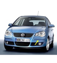 VW Polo 2005-2009 Ön Tampon Sol Köşe Bandı Çıtası Plastiği 6Q0807717A