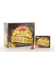 Gold Rain Aromalı Konik Tütsü (Çok Renkli)