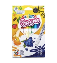 Carioca Kokulu Yıkanabilir Keçeli Boya Kalemi 12 Li Keçeli Boya (Karışık)