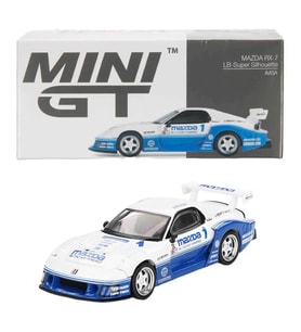 Mini GT Mazda RX-7 LB-Super Silhouette IMSA: 1:64 Ölçekli, Liberty Walk Tasarımlı, Detaylı İç ve Dış