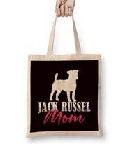 Jack Russel Terrier Mom Puppy Dogs Pet Animal Bez Çanta Uzun Saplı