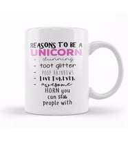 Reasons To Be A Unicorn Kupa Bardak Porselen