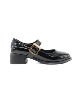Miss Park Moda 161 k1000 Loafer Siyah Rugan Kadın Günlük Ayakkabı