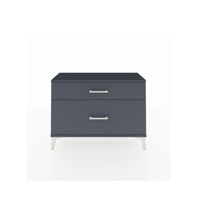 Arges Şifonyer 2 Çekmeceli 88x30x64 Antrasit-Antrasit