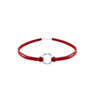 Taba Rengi Kadın Süet Round Choker