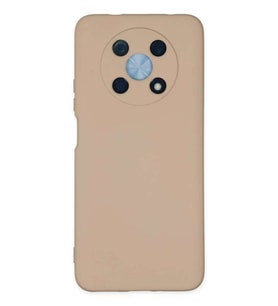 Nova Y90 Kılıf Nano içi Kadife Silikon - Pudra