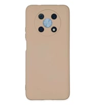Nova Y90 Kılıf Nano içi Kadife Silikon - Pudra