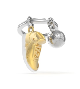 Metalmorphose Basketbol Ayakkabısı Anahtarlık Gold (Altın)