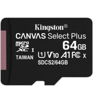 Kingston Microsdxc Canvas Select Plus 64Gb Hafıza Kartı Sdcs2/64Gb (Çok Renkli)
