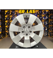 4 Adet MERCEDES ORIJINAL 7*16 5*112 ET53 66.6 SILVER JANT REVİZE EDİLMİŞ (Takım)