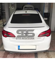 Opel Astra J Sedan Kasa Bagaj Üstü Slim Spoiler Piano Black Parlak