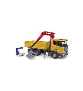 Bruder Scanıa 560R Vinçli Şantiye Kamyonu Br03551