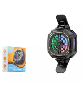 HADRON HDX4381 TELEFON BUZ SOĞUTUCU FAN MIKNATIS VE KLİPS RGB SİYAH