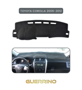 TOYOTA Corolla (2006-2012) TORPİDO KORUMA HALISI GRİ KENAR