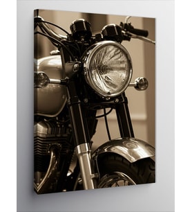 Kanvas Tablo Vintage Motosiklet