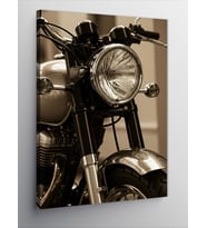 Kanvas Tablo Vintage Motosiklet