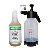 AKBEL KÖPÜK YAPAN BASINÇLI POMPA 2 LT+PH NÖTR OTO ŞAMPUANI 1 LT