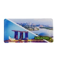 Singapur Temalı Plaka Magnet (Karışık)