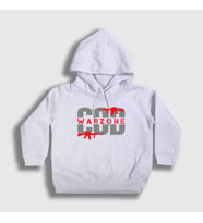 Presmono Unisex Çocuk Beyaz Oyun Call Of Duty Warzone Kapüşonlu Sweatshirt 513067tt (Beyaz)