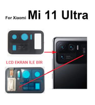 Xiaomi Mİ 11 ULTRA Arka Kamera Camı Lens (LCD EKRANLI)