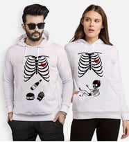 Tshirthane İskelet Bebek Sevgili Kombinleri Kapüşonlu Kombini (Tek Ürün Fiyatıdır.)