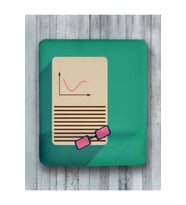 Muhasebeci Bilek Destekli Mouse Pad