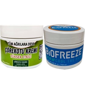 Biofreeze Çörek Otu Kremi Orta Boy 100 ml Krem + Biofreeze Cool The Paincream 150 ml