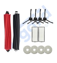 Roborock Q Revo Master Uyumlu 1 Ana Fırça 4 Yan Fırça 2 Filtre 4 Mop