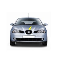 Seat İbiza 2003-2009 Ön Panjur Izgara Siyah Tip 6L0853651D