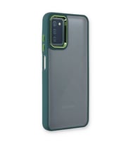 Samsung Galaxy A03s Kılıf Dora Kapak - Haki Yeşil
