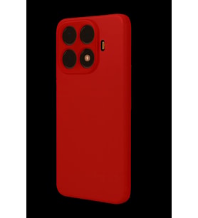 Pilelistore   Xiaomi Mi 15T Pro Nano içi Kadife Silikon - Kırmızı