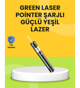 Uzun Mesafe Görünürlüklü Yeşil Şarjlı