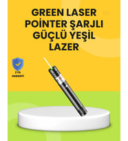 Uzun Mesafe Görünürlüklü Yeşil Şarjlı